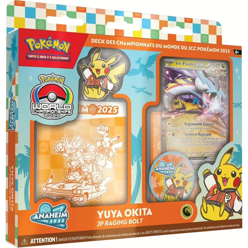 Pokémon Deck des championnats du monde Anaheim 2025 - Yuya Okita