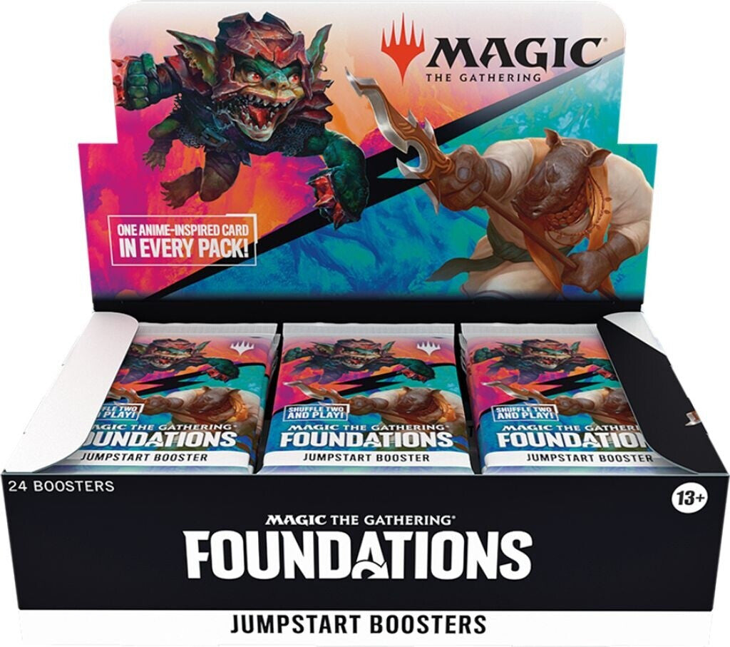 Magic The Gathering display - Fondations boosters jumpstart