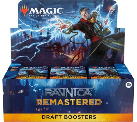 Magic The Gathering display - Ravnica Remastered boosters de draft
