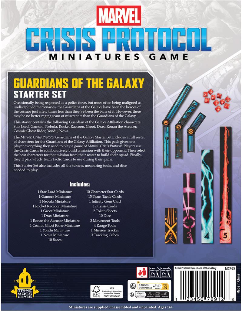 MCP : Guardians of the galaxy Starter set