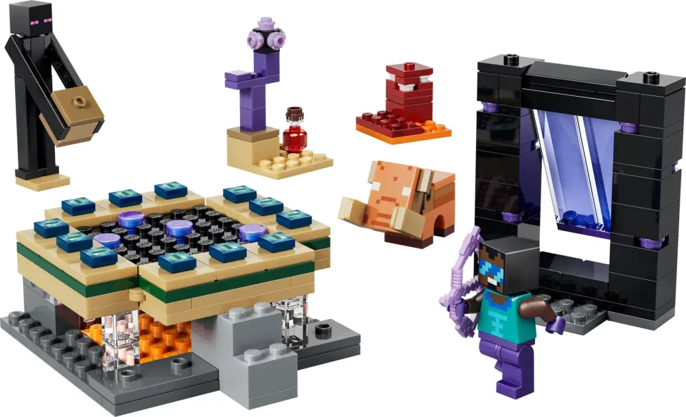 Lego Minecraft 21584 - Voyage à travers les portails du Neyher et de l’Ender