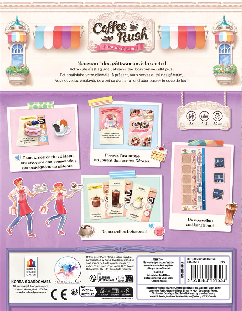 Coffee Rush - Extension C'est du gâteau