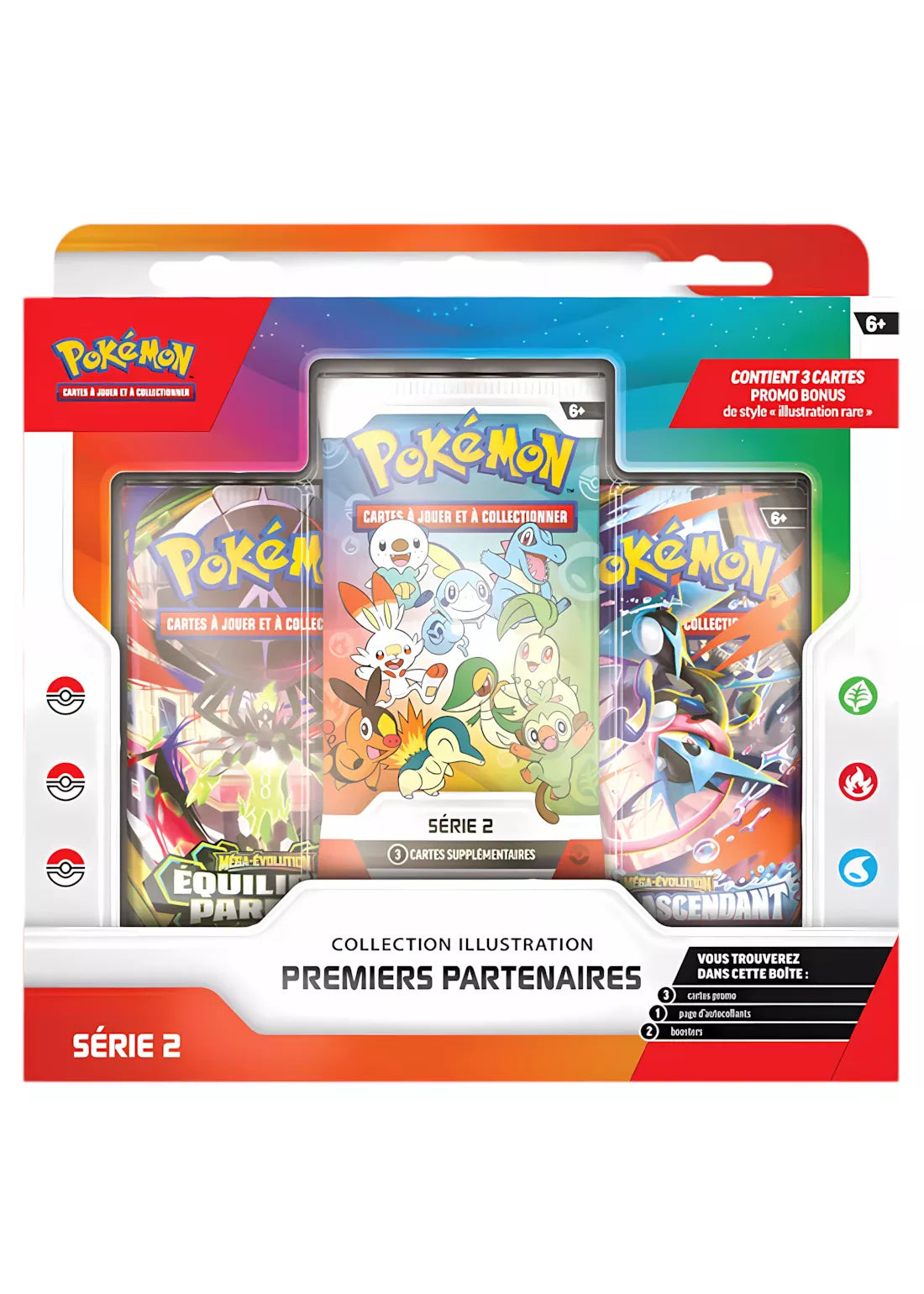 Coffret Pokémon Premiers Partenaires Série 2
