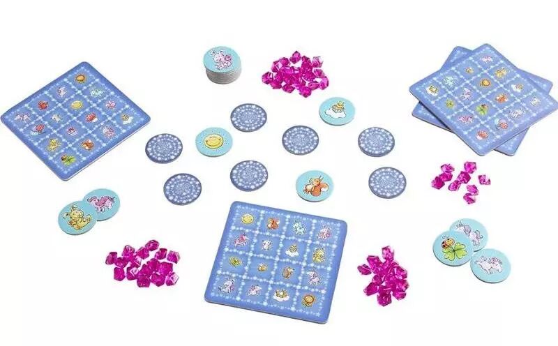Licornes dans les nuages - Bingo Scintillant