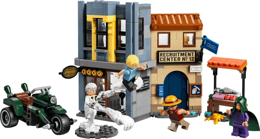 Lego One Piece 75642 - L’affrontement avec le capitaine Smoker