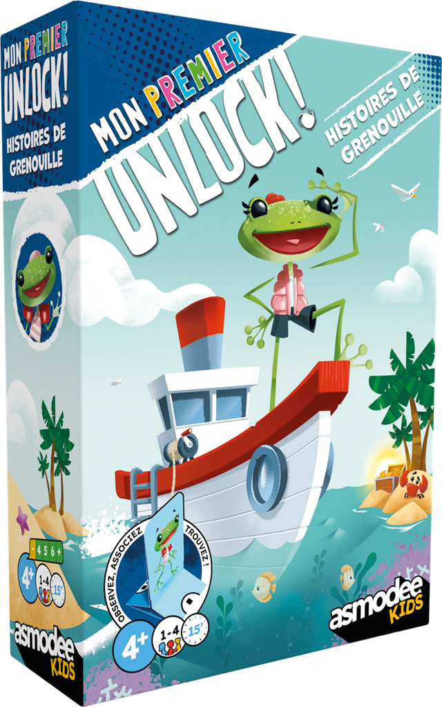 Mon premier Unlock! Histoires de grenouille