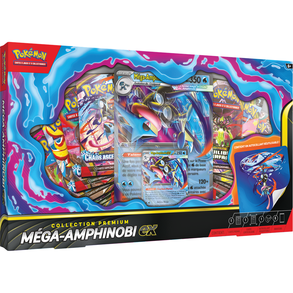 Coffret collection premium Méga-Amphinobi Ex