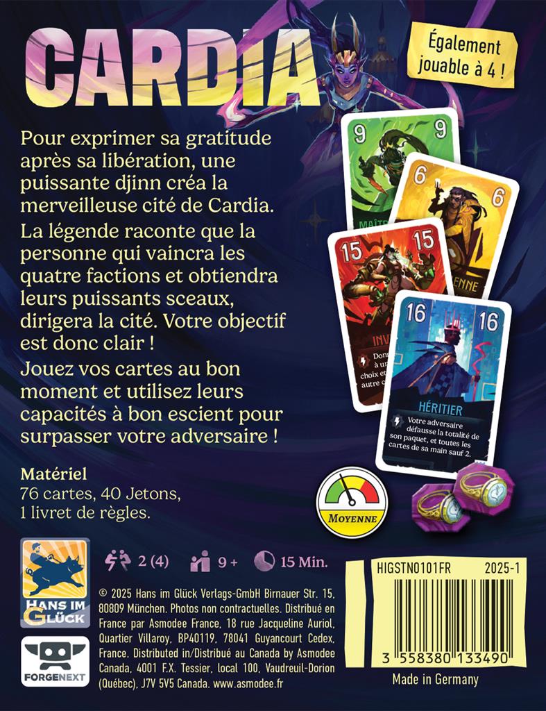 Duel pour Cardia