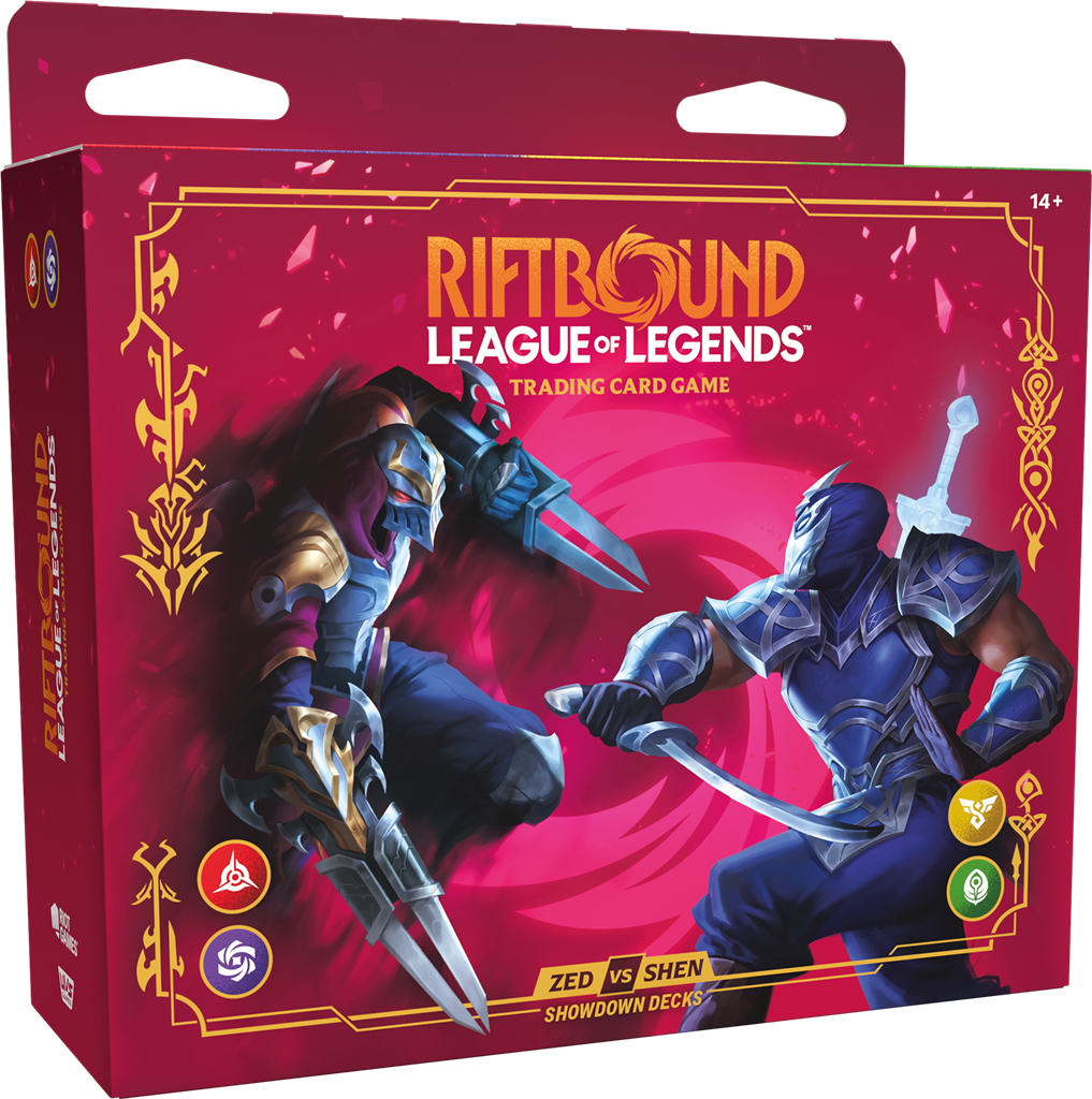 Riftbound Vendetta - Showdown decks Zed vs Shen (eng)