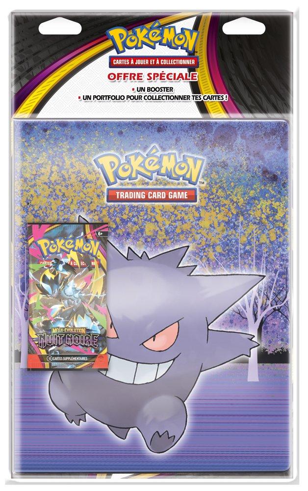 Classeur Pokémon + Booster Nuit Noire