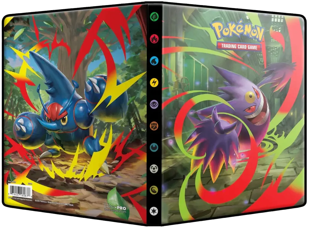 Classeur 80 cartes Pokémon ME02 Flammes Fantasmagoriques