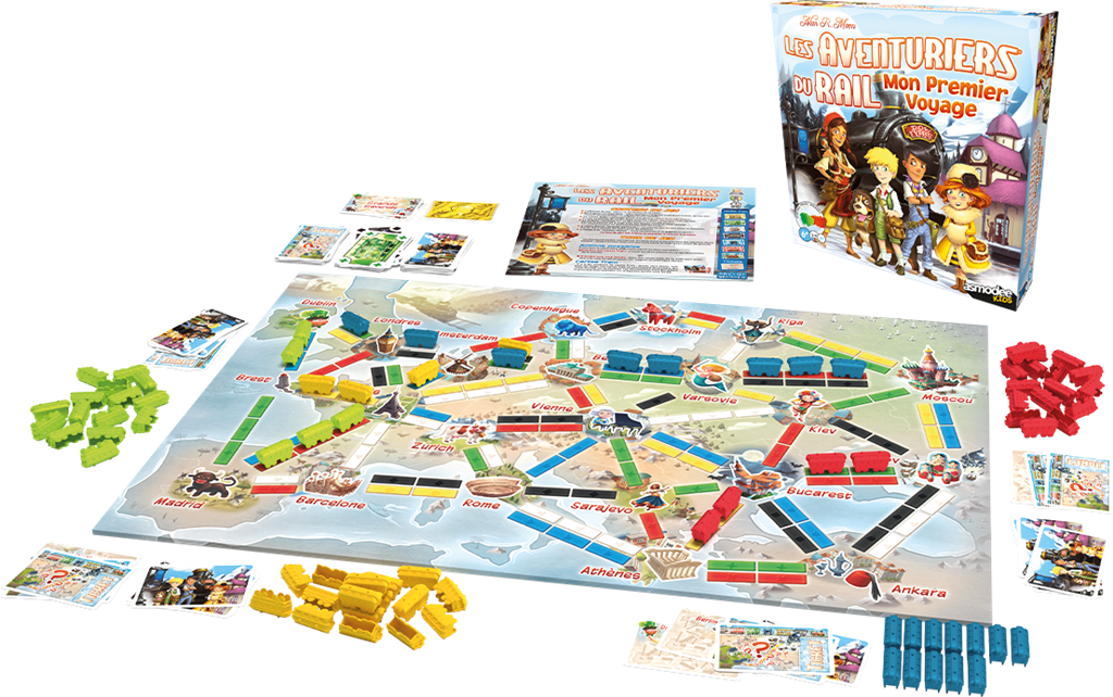 Les Aventuriers du Rail Europe : Premier Voyage