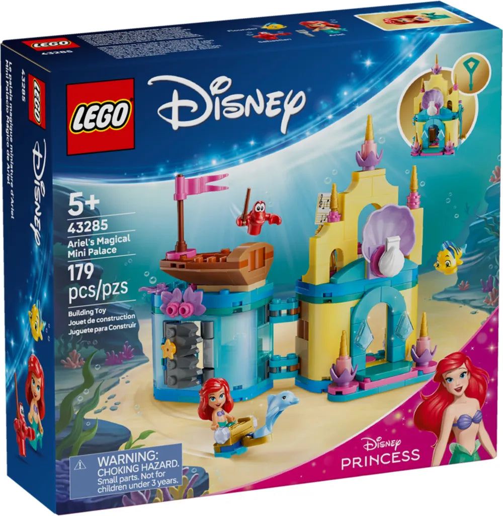 Lego Disney 43285 - Le palais magique d’Ariel miniature