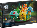 4D Build - Coffret 4 personnages région de Kanto