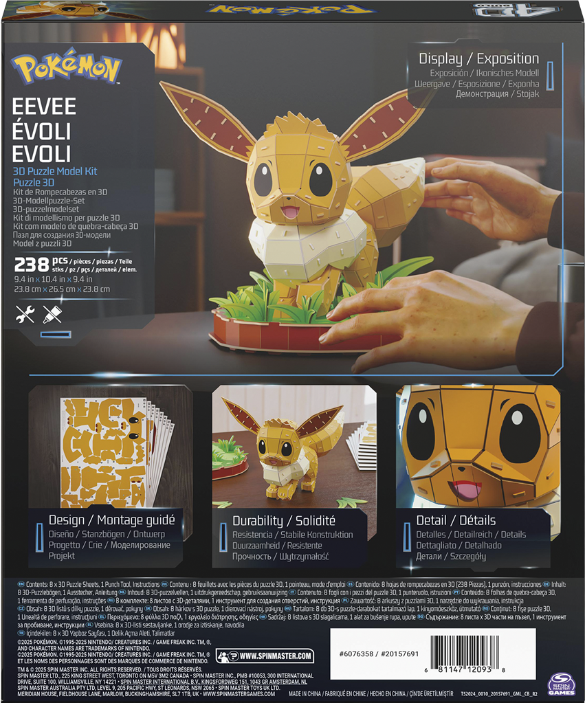 4D Build Pokémon - Évoli