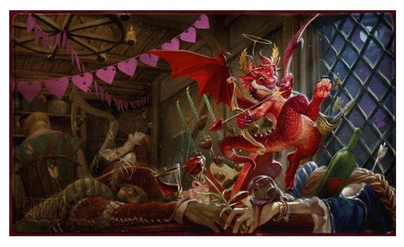 Tapis de jeu et boîte de transport Dragon Shield - Valentine Dragon