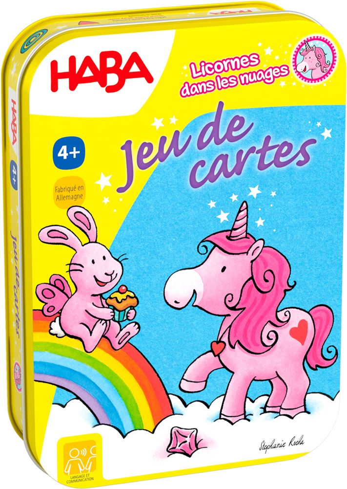 Licornes dans les nuages - Jeu de carte
