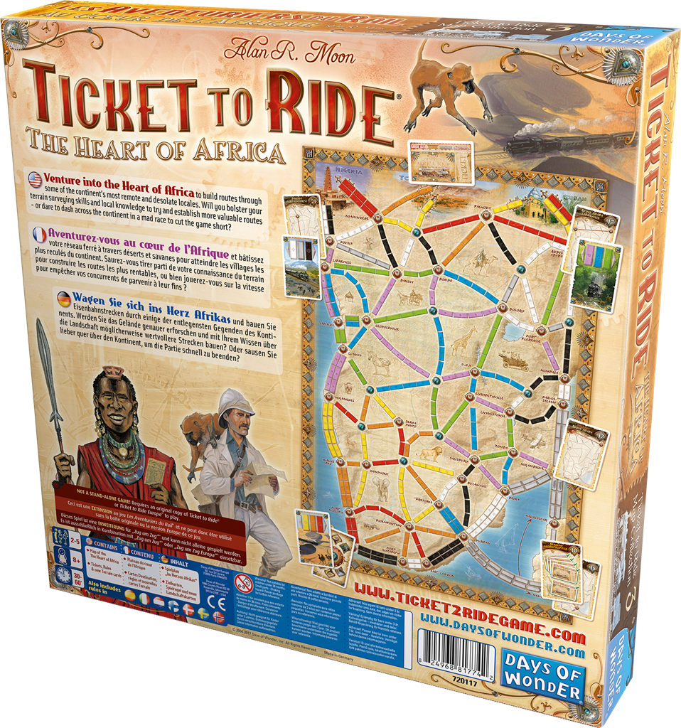 Les Aventuriers du rail - Extension Afrique