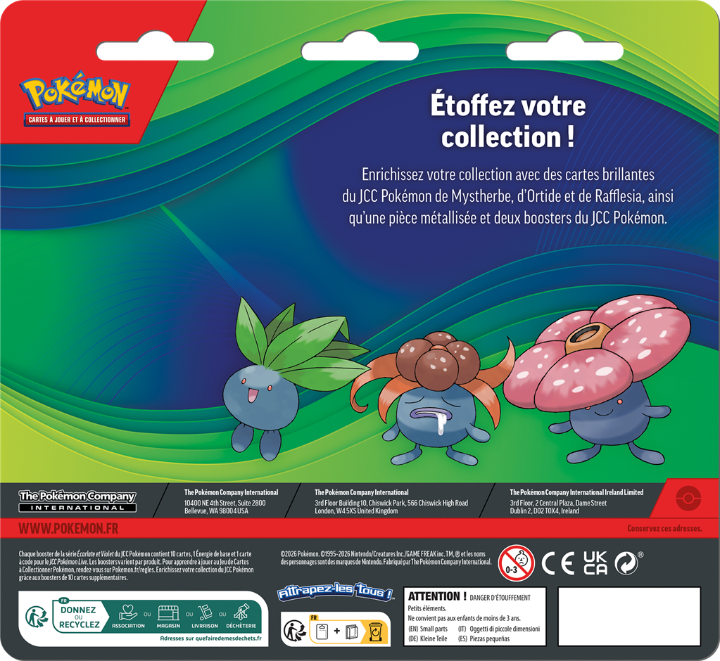 Pokémon pack de 2 boosters mars 2026