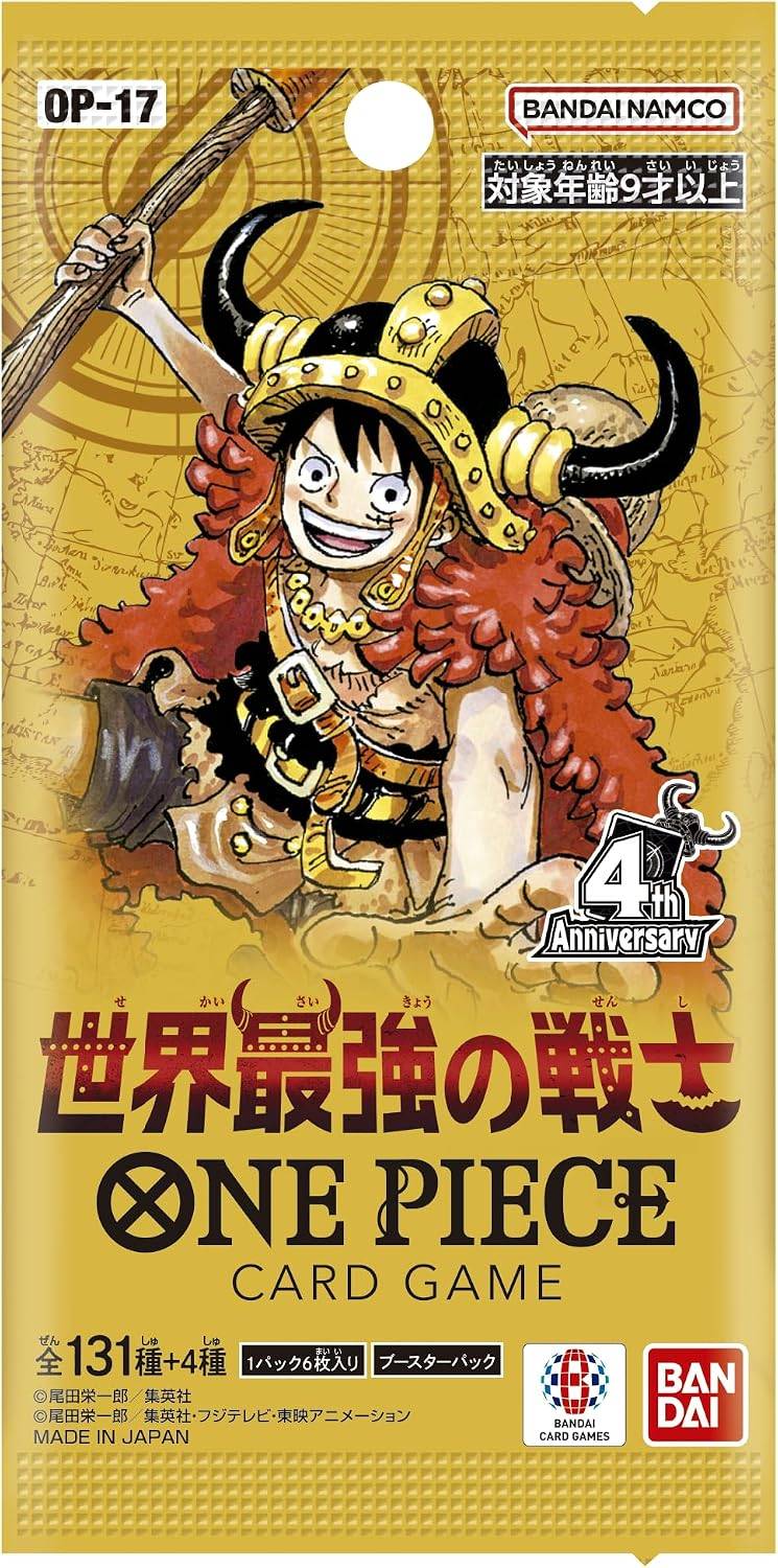 ONE PIECE OP-17 Booster Box - The World's Strongest Warriors