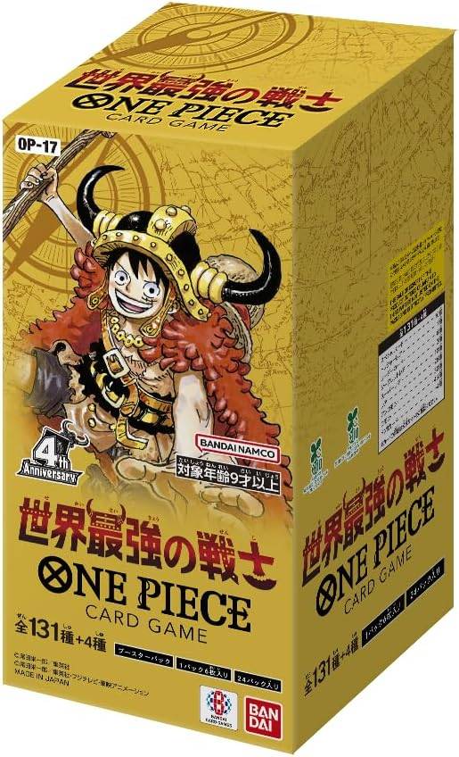 ONE PIECE OP-17 Booster Box - The World's Strongest Warriors