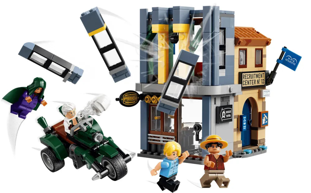 Lego One Piece 75642 - L’affrontement avec le capitaine Smoker