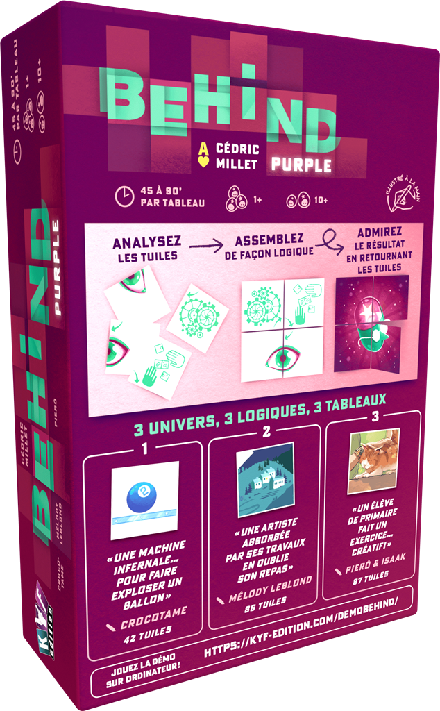 Behind : Purple