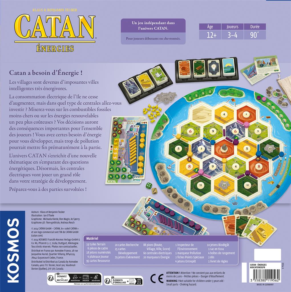 Catan - Énergies