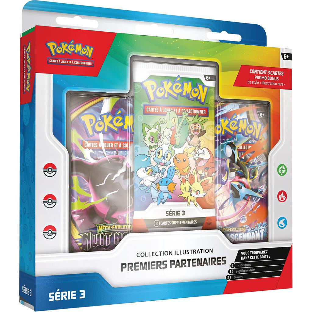 Coffret Pokémon Premiers Partenaires Série 3