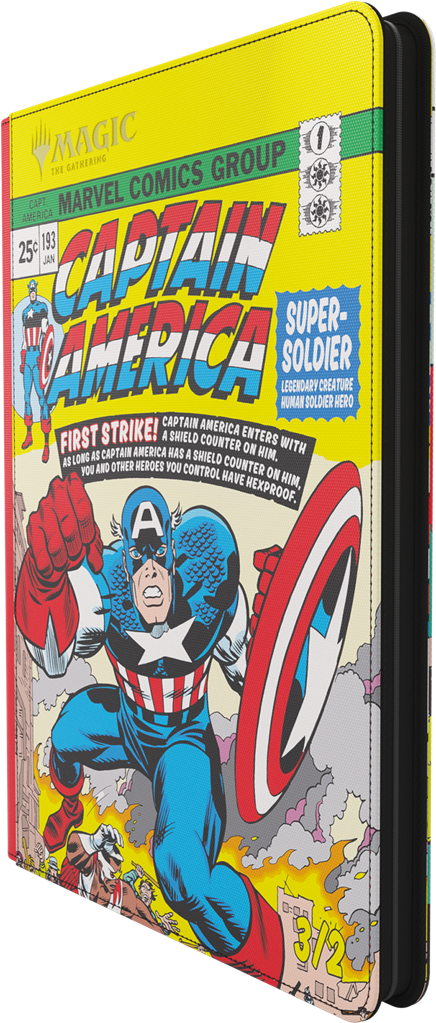 Classeur à zip Magic The Gathering - Captain America