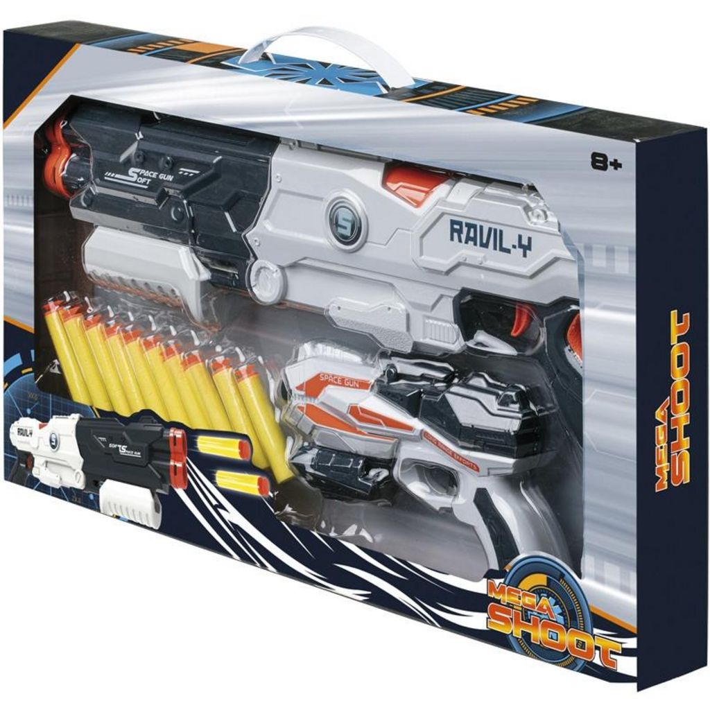 Set de 2 armes et 10 fléchettes